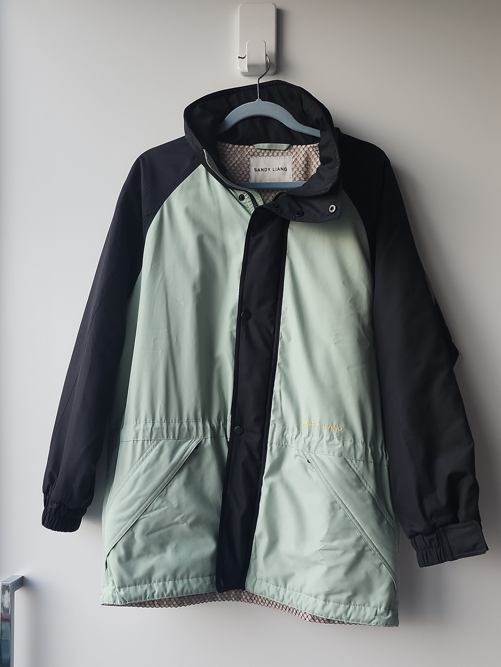 Sandy Liang Oversized Insulated Cinched Waist Ski Jacket